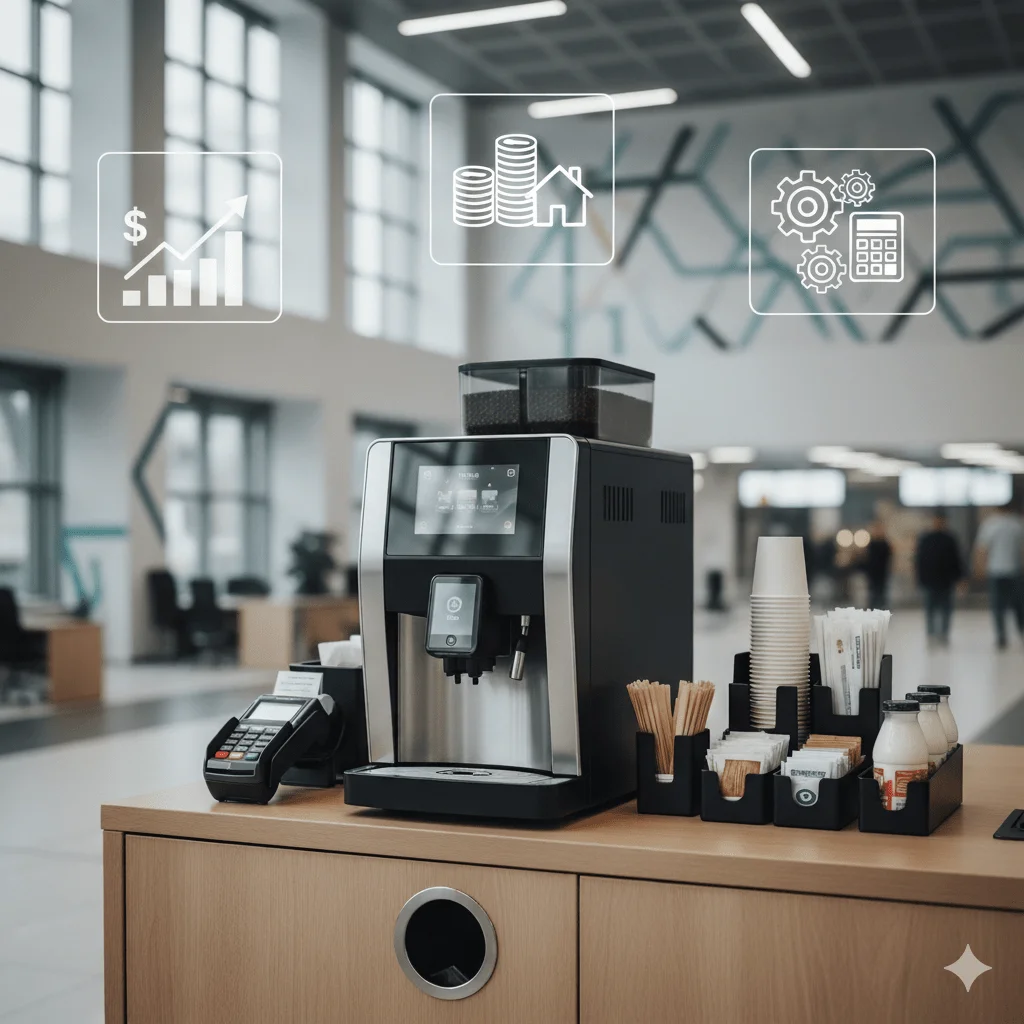Что нужно чтобы открыть кофейню самообслуживания? Маржинальность, инвестиции, экономика